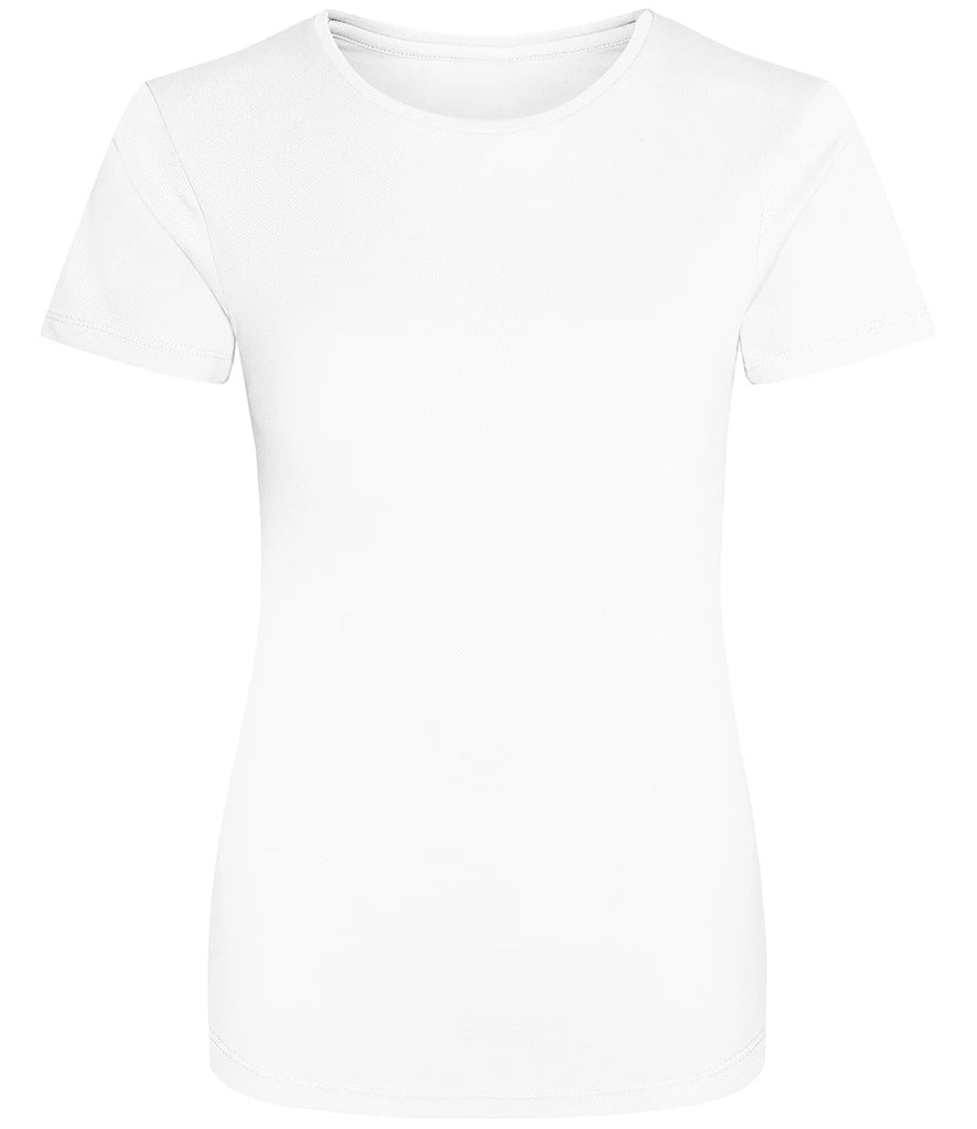 AWDis Ladies Cool T-Shirt — Arctic White