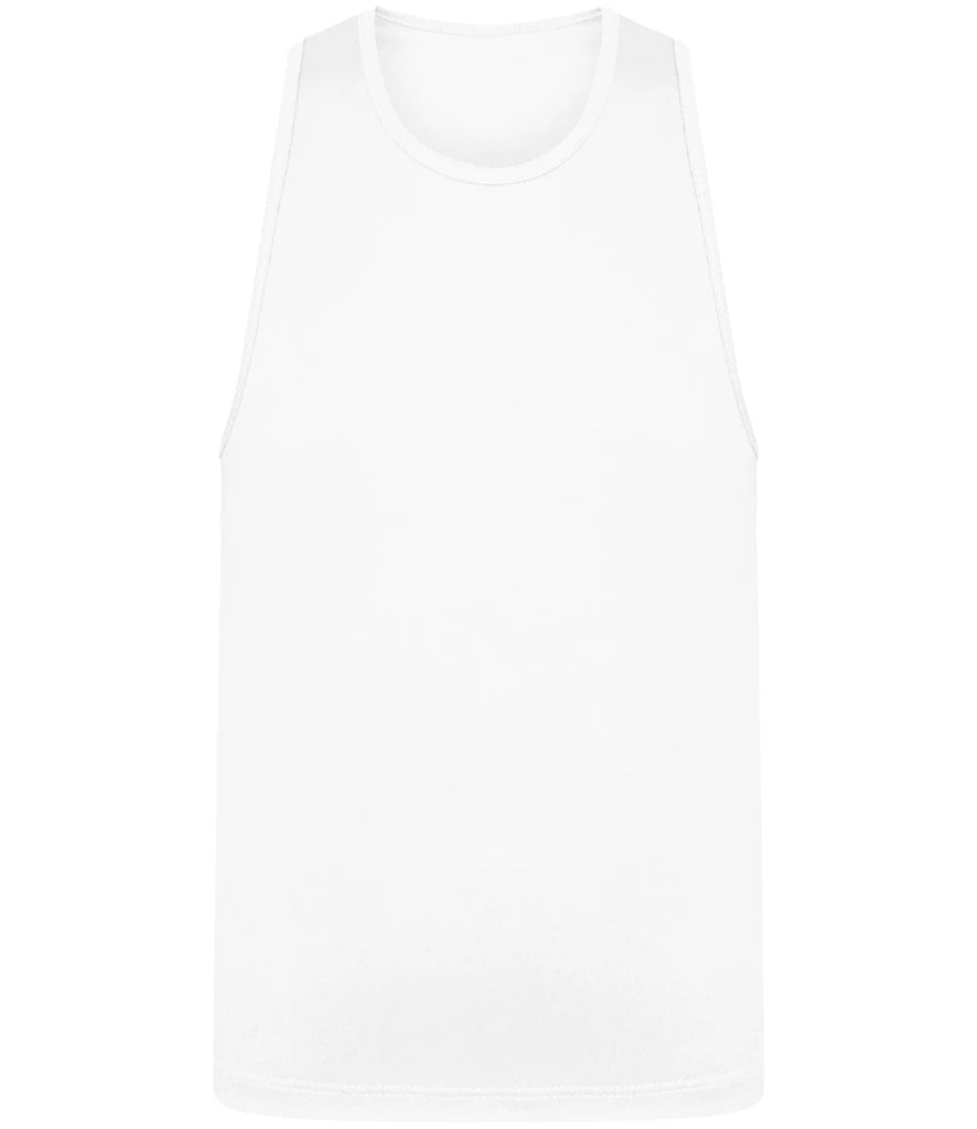 AWDis Kids Cool Vest — Arctic White