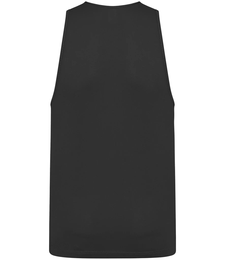 AWDis Kids Cool Vest — Jet Black
