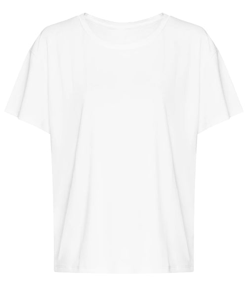 AWDis Ladies Cool Open Back T-Shirt — White
