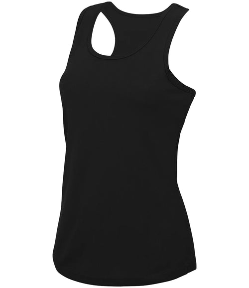 AWDis Ladies Cool Vest — Jet Black