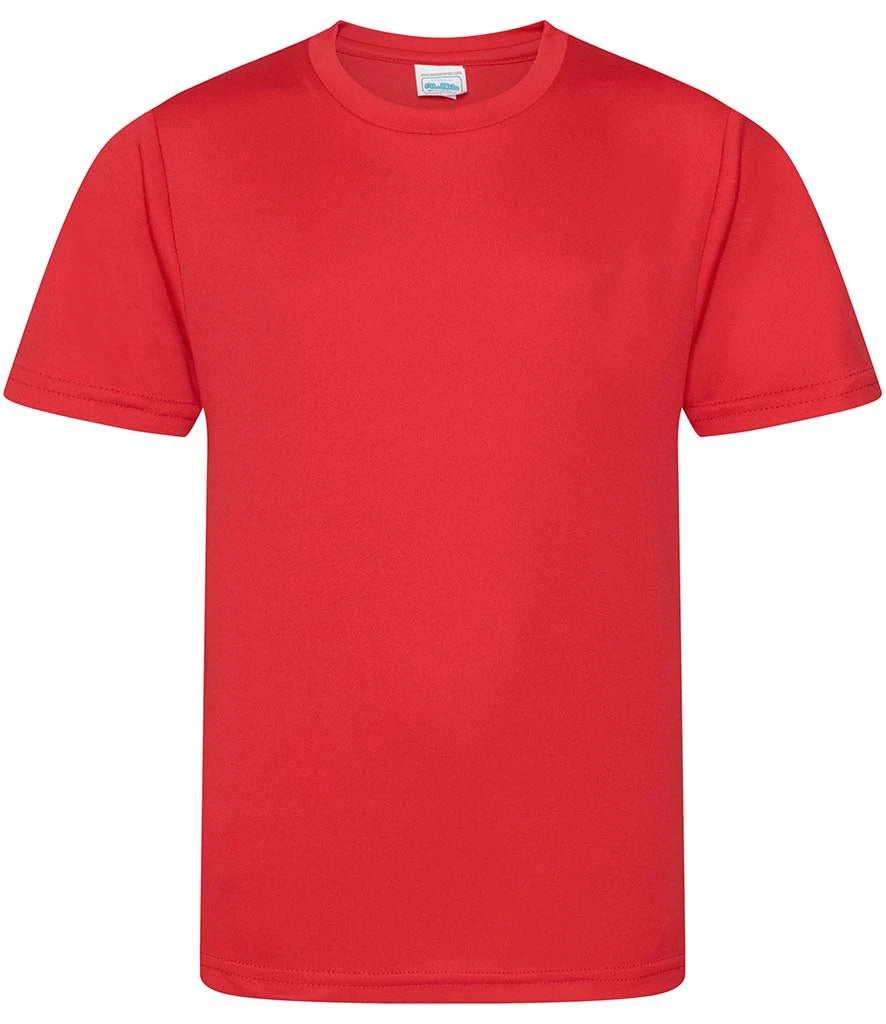 AWDis Kids Cool Smooth T-Shirt — Red