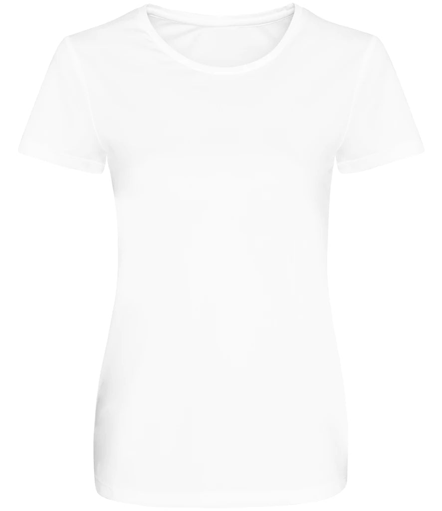 AWDis Ladies Cool Smooth T-Shirt — Arctic White