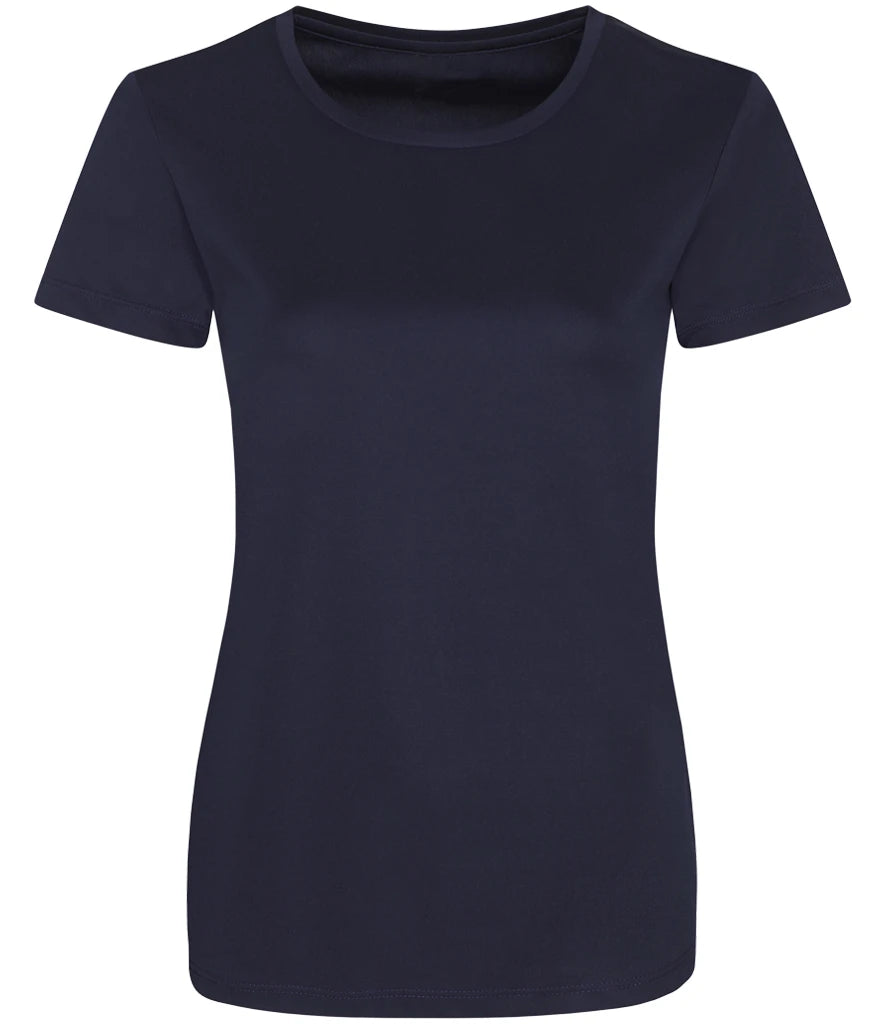 AWDis Ladies Cool Smooth T-Shirt — French Navy