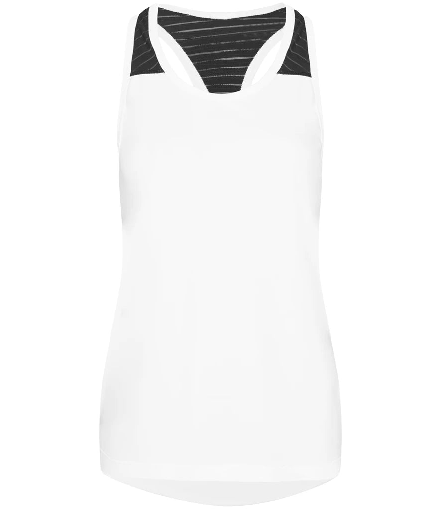 AWDis Ladies Cool Smooth Workout Vest — Arctic White