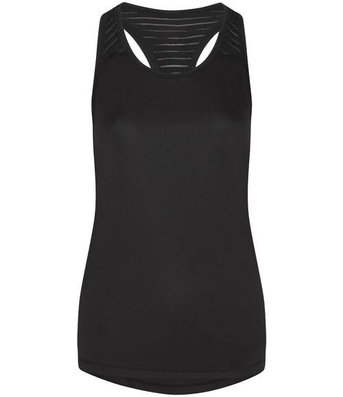 AWDis Ladies Cool Smooth Workout Vest — Jet Black
