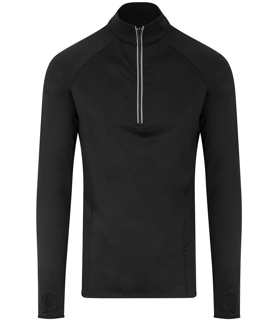 AWDis Cool-Flex™ Half Zip Top — Jet Black