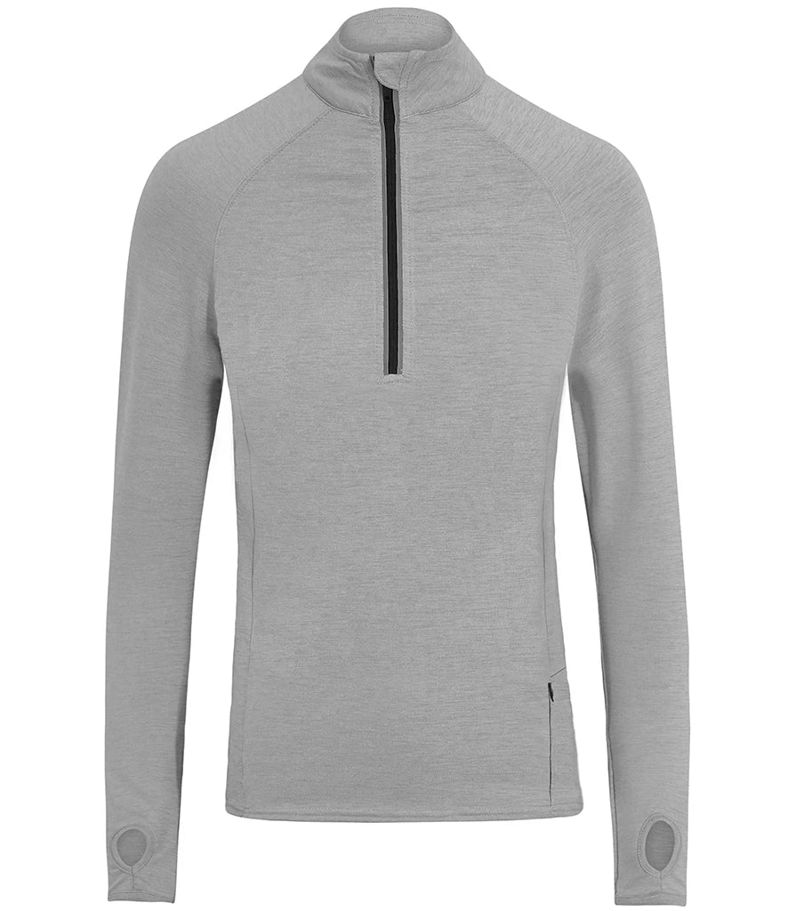 AWDis Cool-Flex™ Half Zip Top — Silver Grey