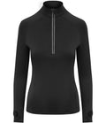 AWDis Ladies Cool-Flex™ Half Zip Top — Jet Black