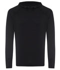 AWDis Cool Cowl Neck Top — Jet Black