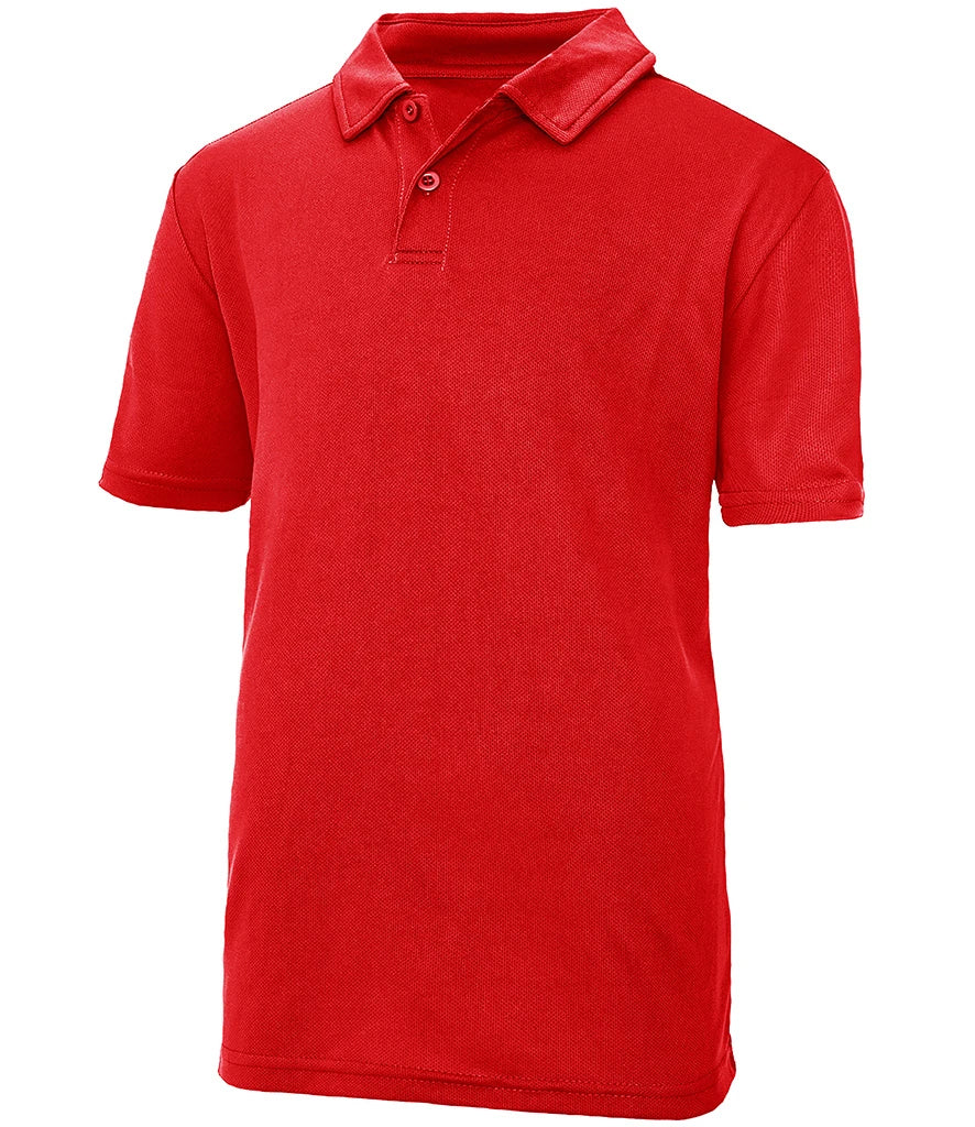 AWDis Kids Cool Polo Shirt — Fire Red