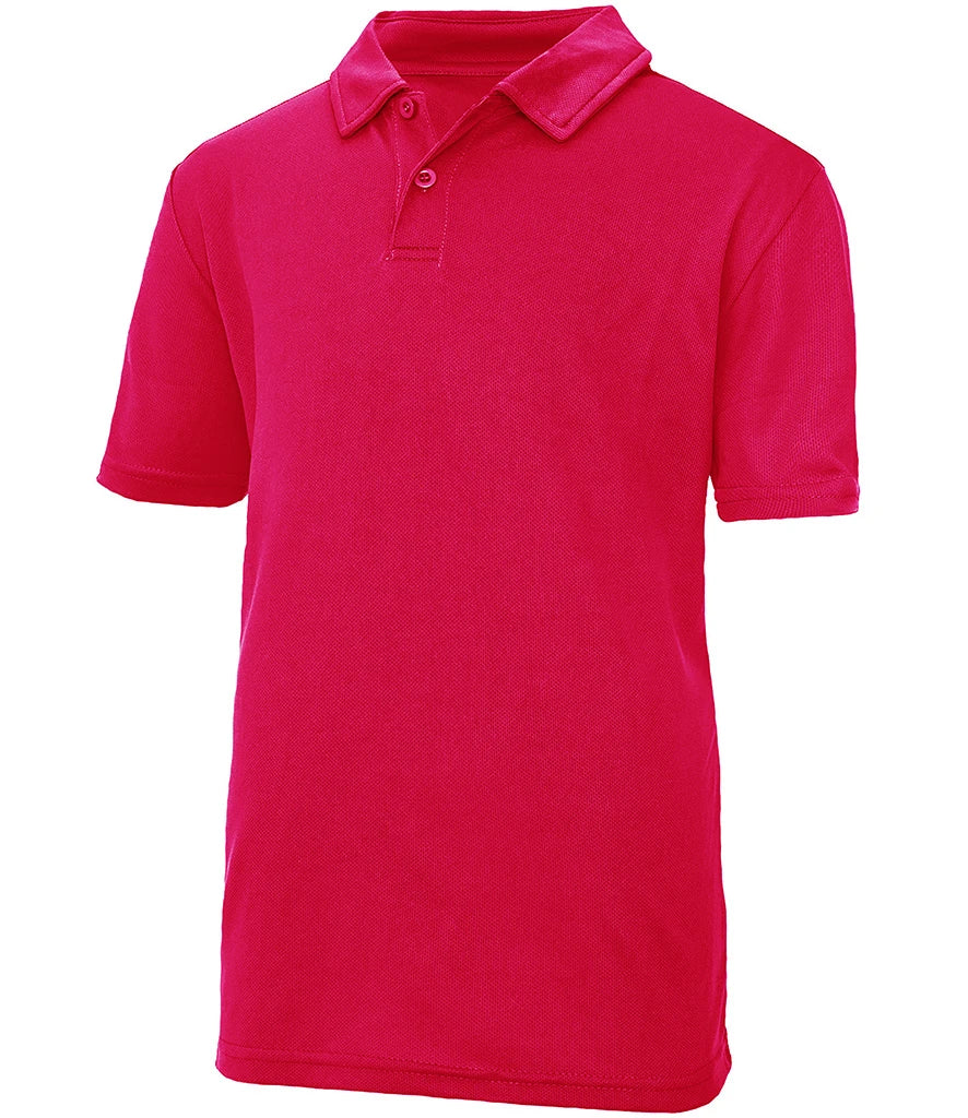 AWDis Kids Cool Polo Shirt — Hot Pink