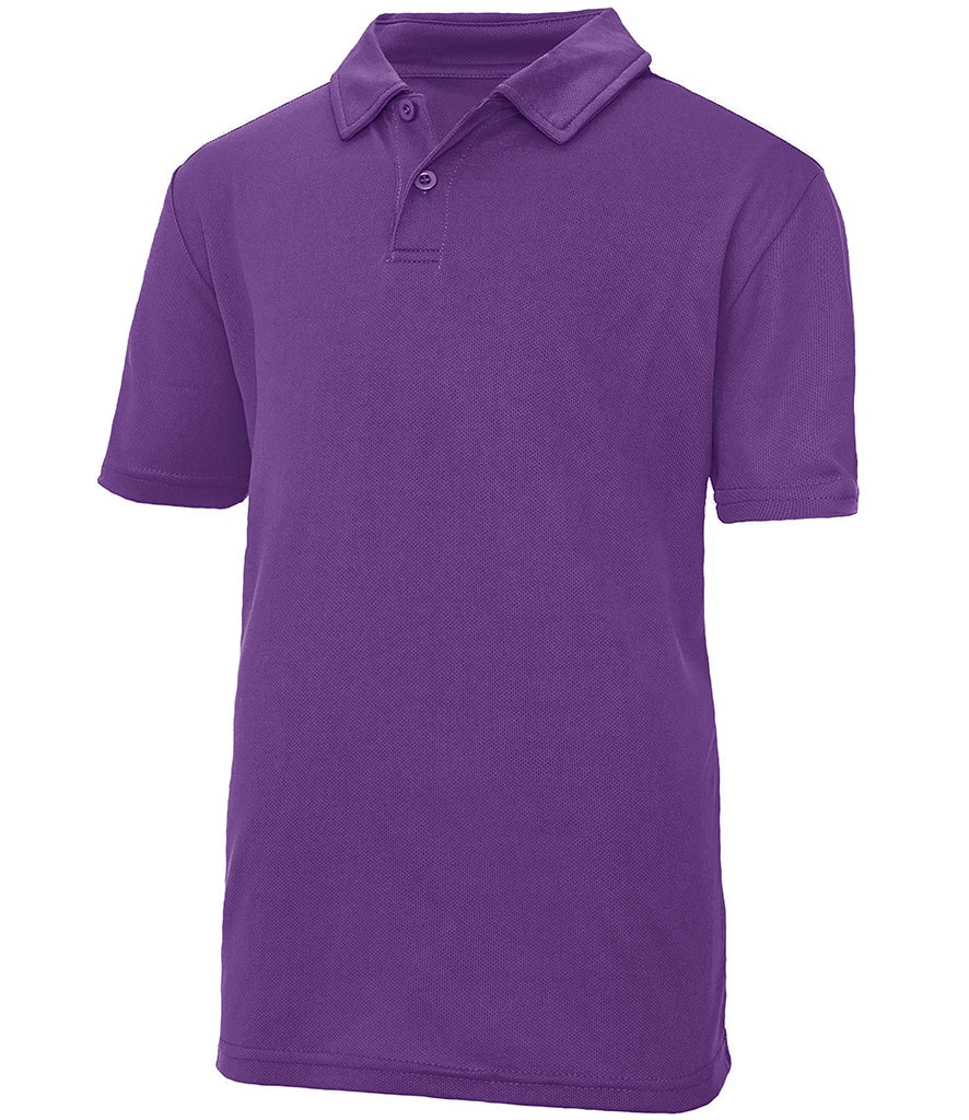 AWDis Kids Cool Polo Shirt — Purple