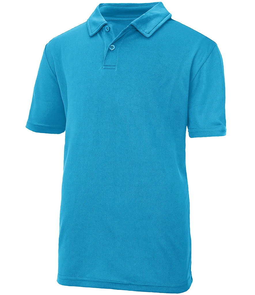 AWDis Kids Cool Polo Shirt — Sapphire Blue