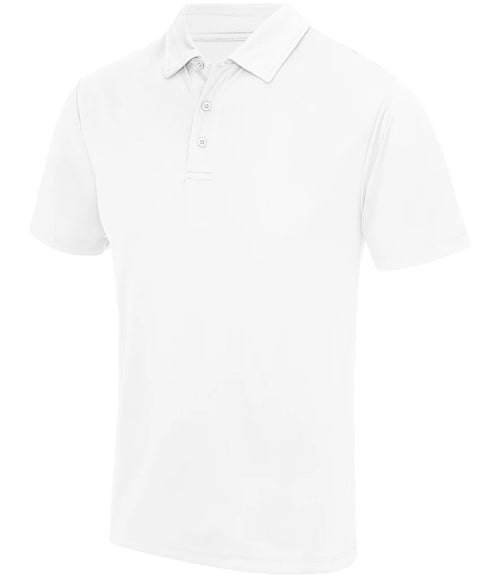 AWDis Cool Polo Shirt — Arctic White