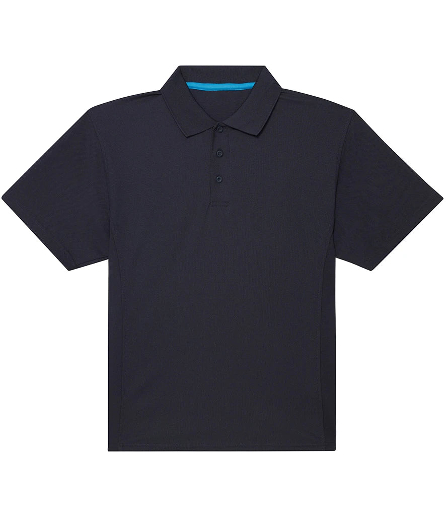AWDis Just Cool Cool Polo Shirt in French Navy, front view