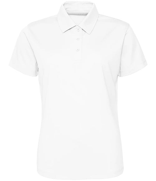AWDis Ladies Cool Polo Shirt — Arctic White