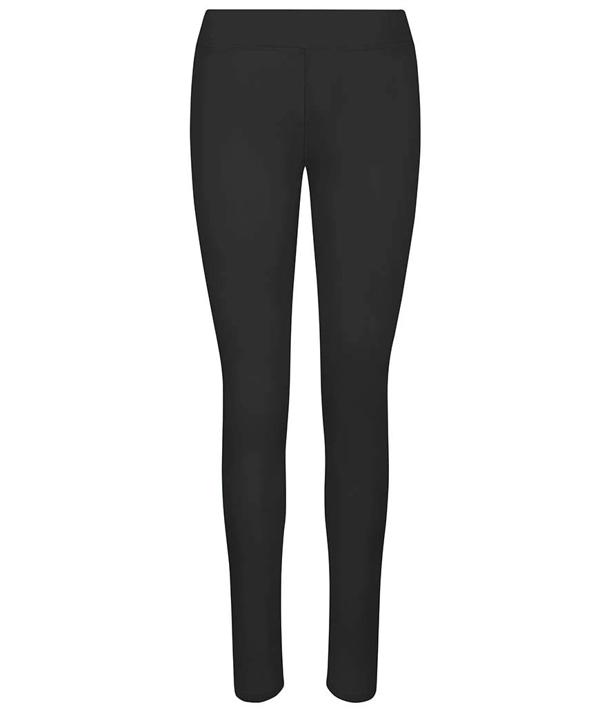 AWDis Ladies Cool Workout Leggings — Jet Black