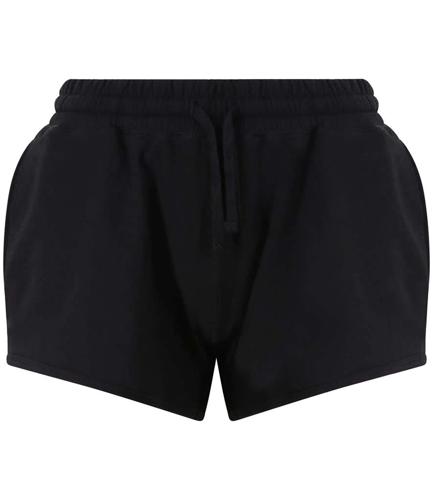 AWDis Ladies Cool Jog Shorts — Jet Black