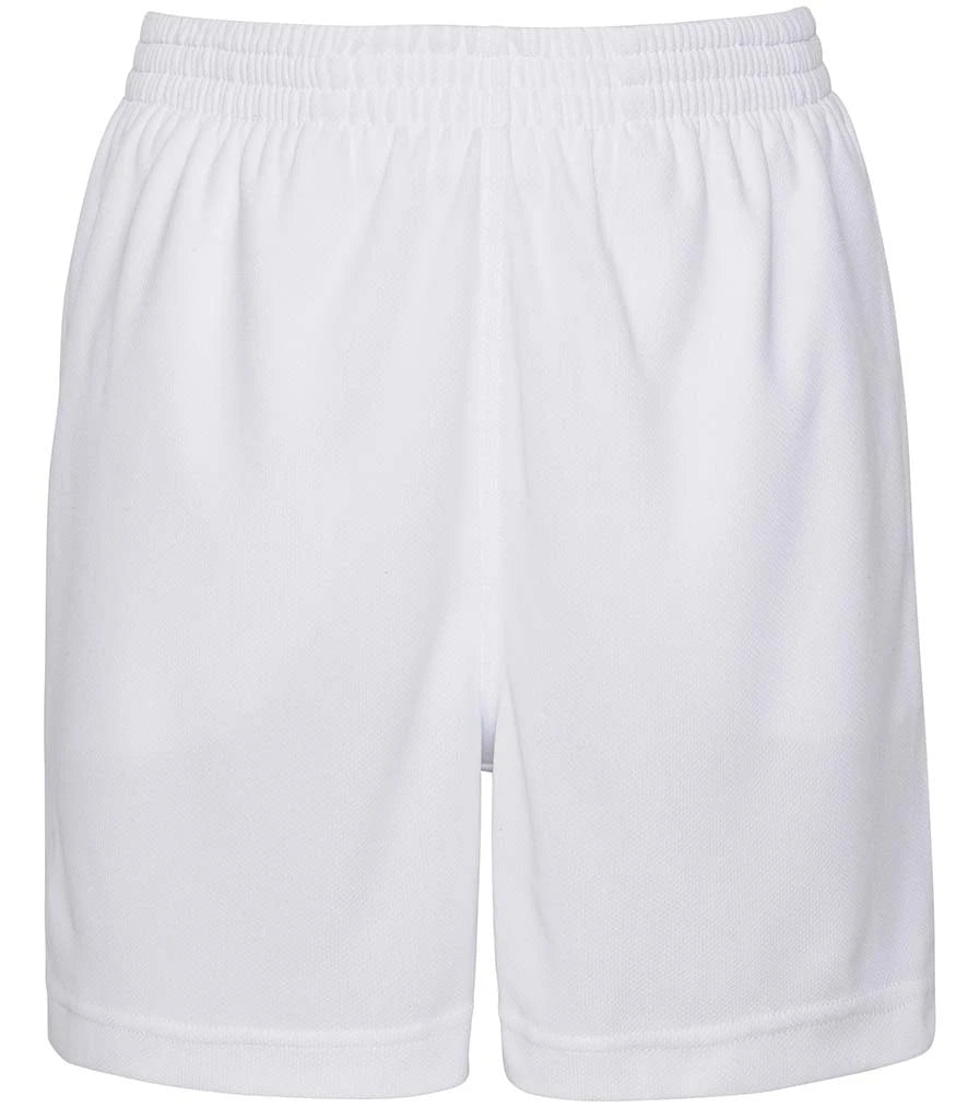 AWDis Kids Cool Shorts — Arctic White