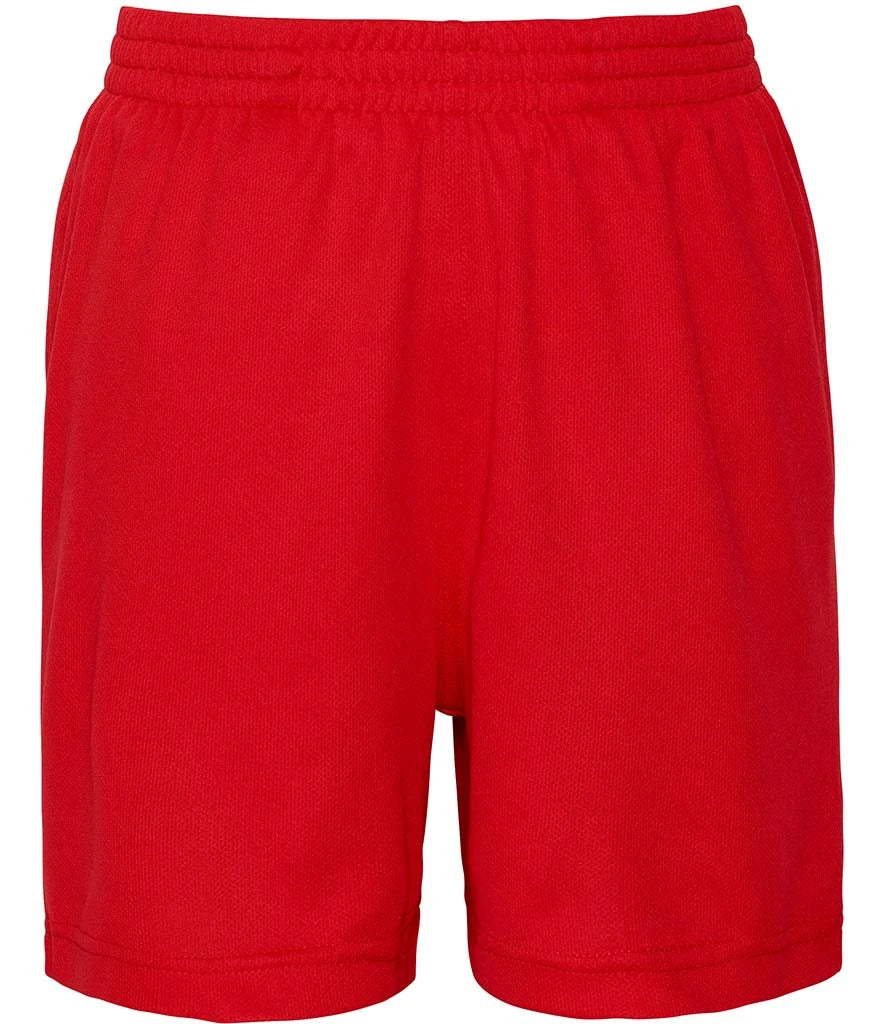AWDis Kids Cool Shorts — Fire Red