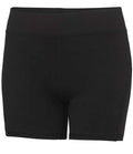 AWDis Ladies Cool Training Shorts — Jet Black