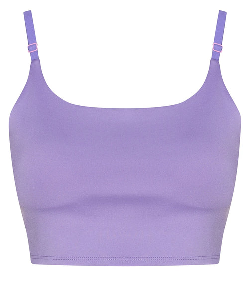 AWDis Ladies Cool Recycled Tech Sports Bra — Digital Lavender