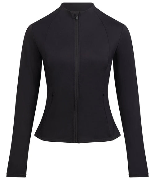 AWDis Ladies Cool Recycled Full Zip Jacket — Jet Black