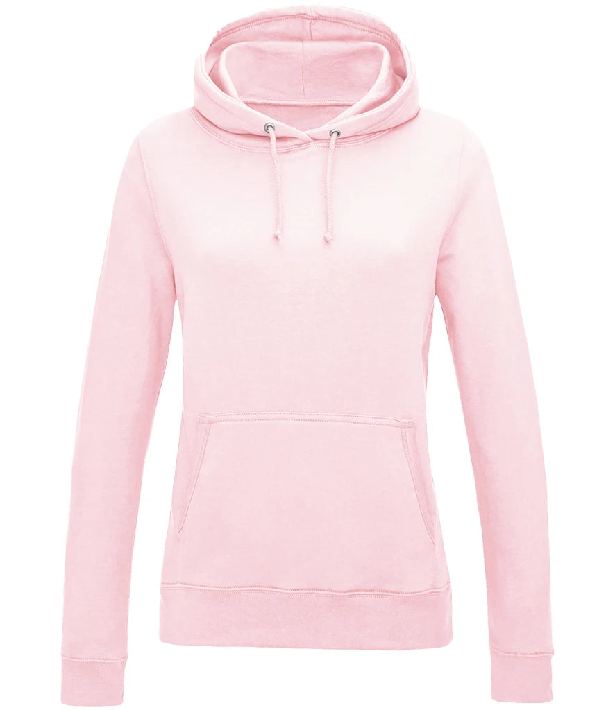 AWDis Ladies College Hoodie — Baby Pink