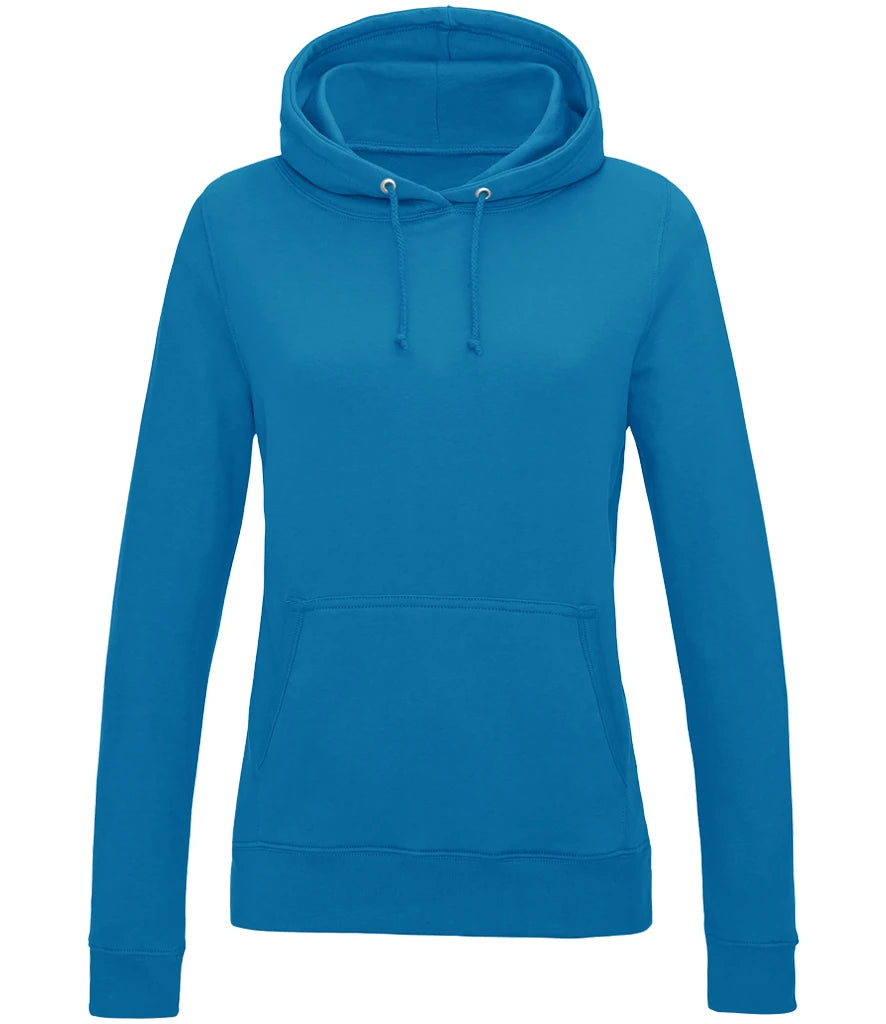 AWDis Ladies College Hoodie — Sapphire Blue
