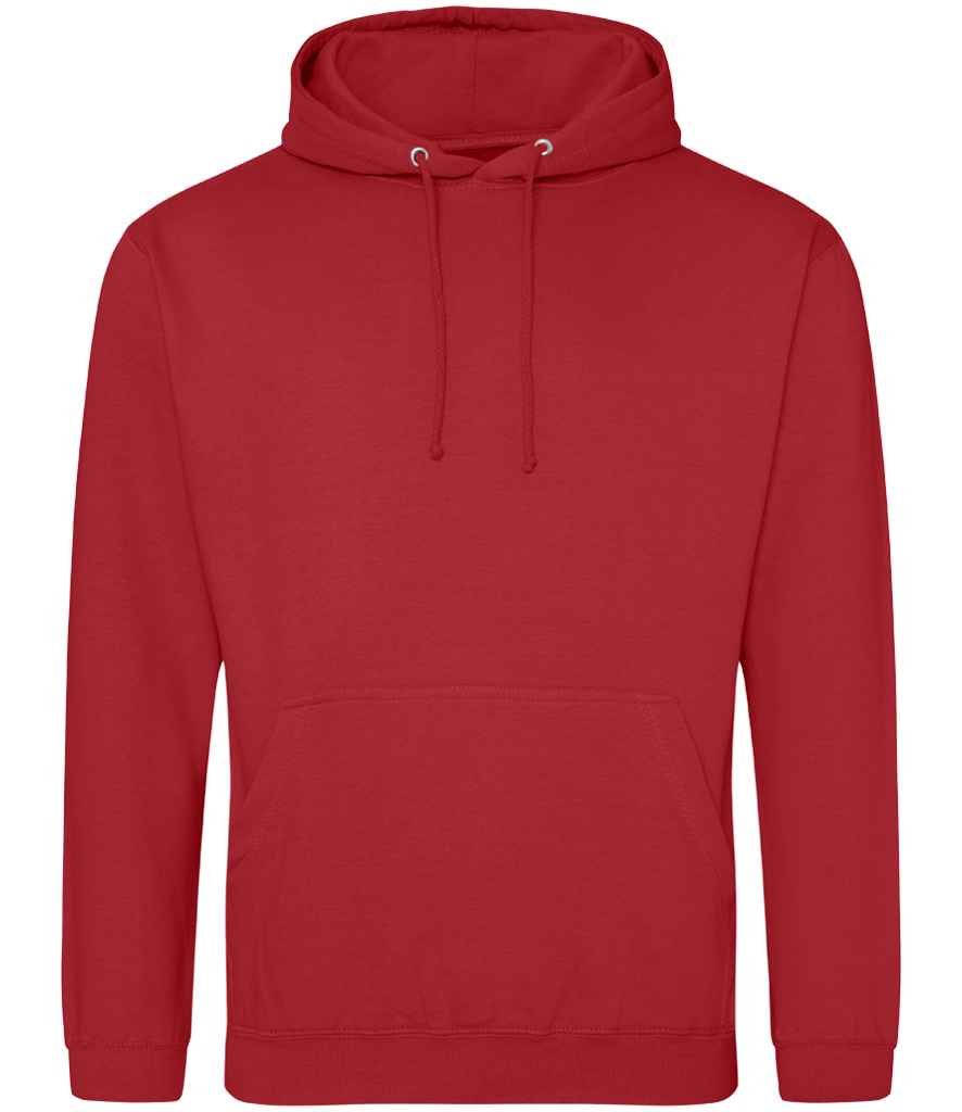 AWDis College Hoodie - Fire Red