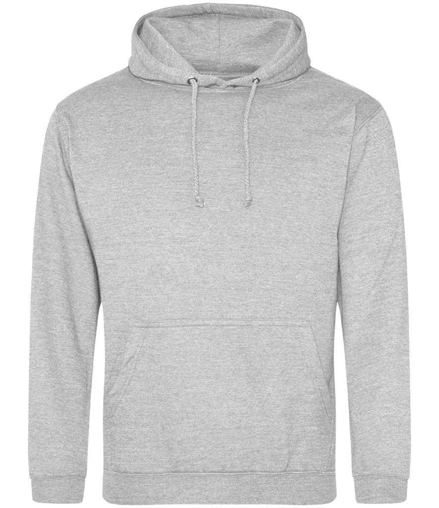 AWDis College Hoodie - Heather Grey