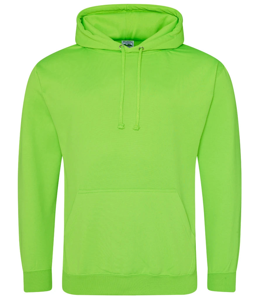 AWDis Electric Hoodie — Electric Green