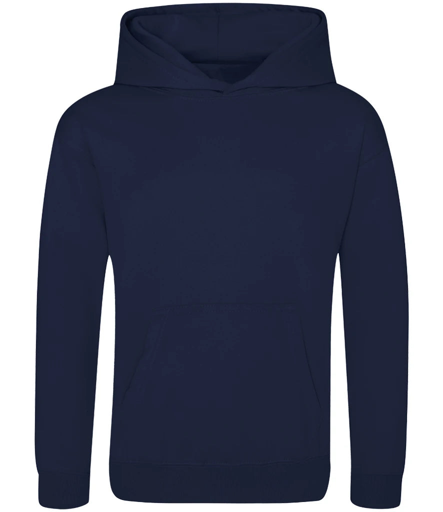 AWDis Kids Sports Polyester Hoodie — Oxford Navy