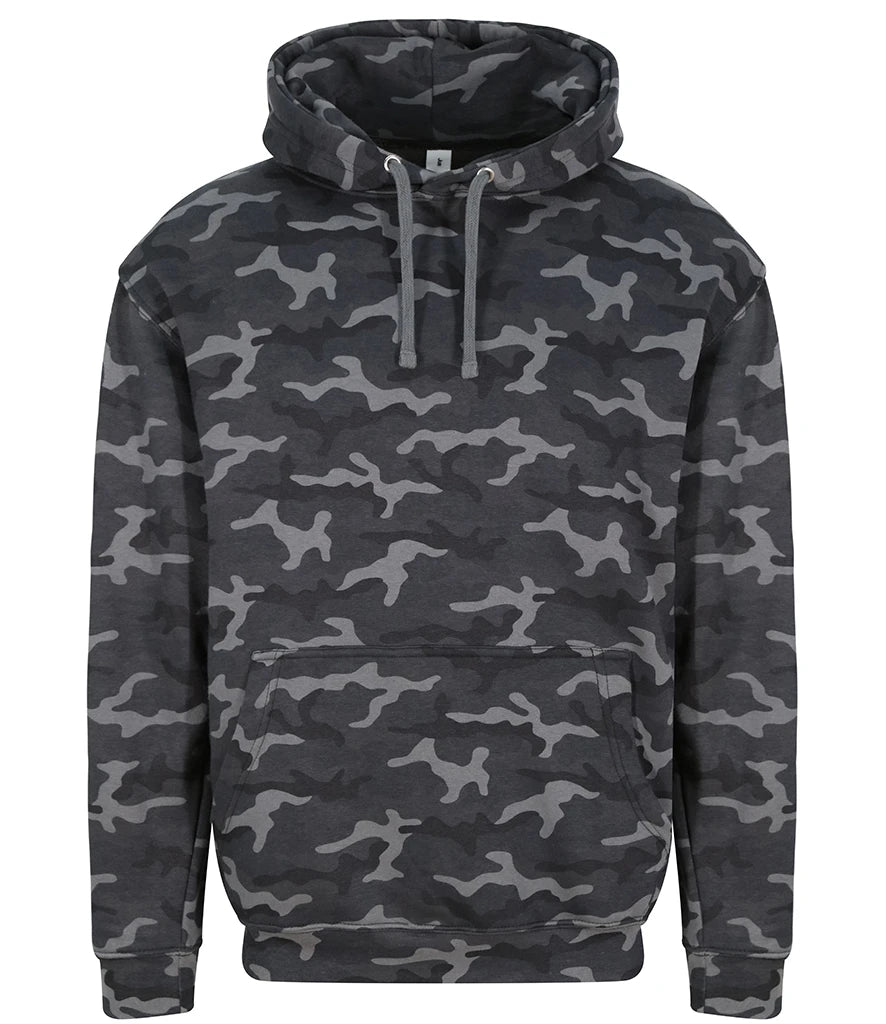 AWDis Camo Hoodie — Black Camo