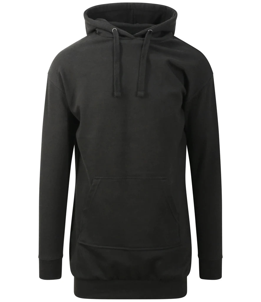 AWDis Ladies Hoodie Dress — Jet Black