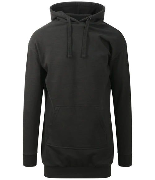 AWDis Ladies Hoodie Dress — Jet Black