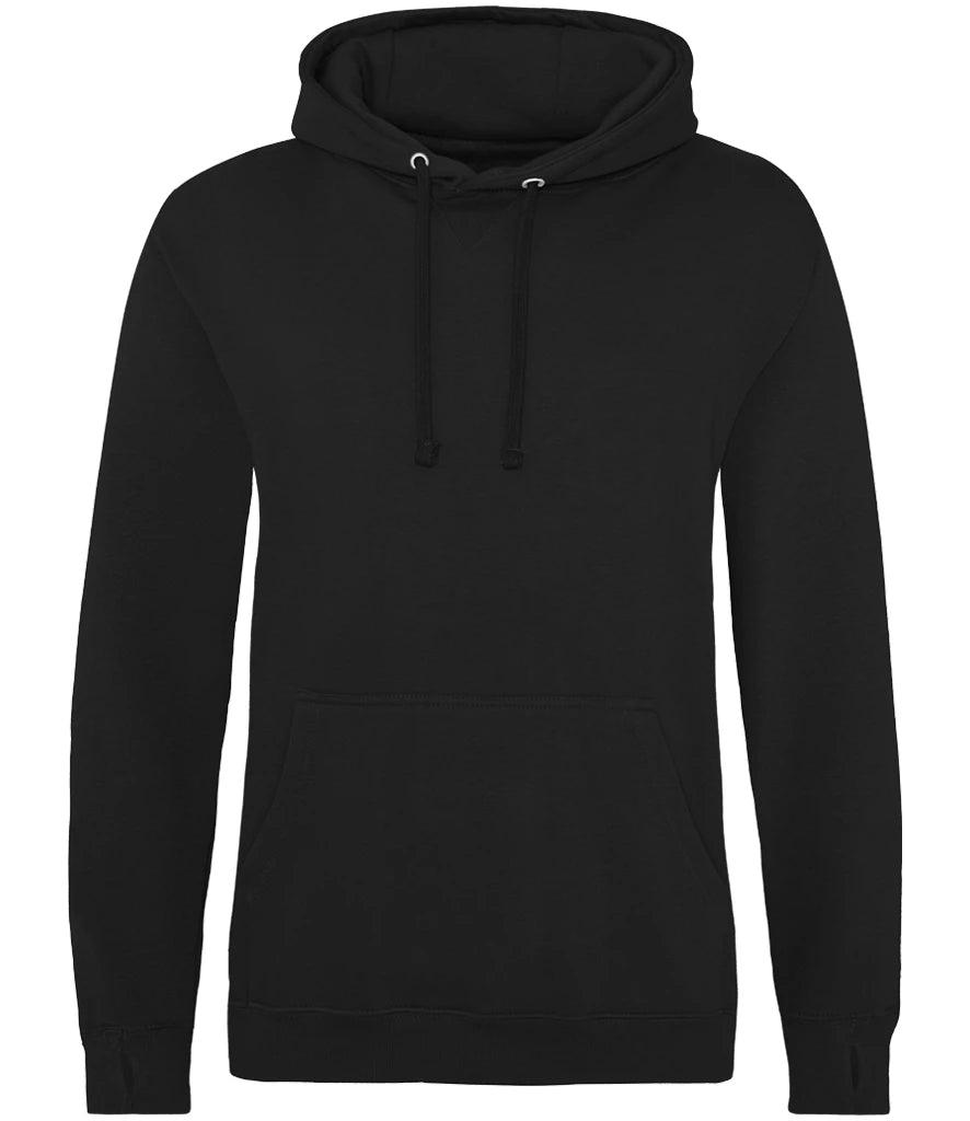 AWDis Street Hoodie — Jet Black