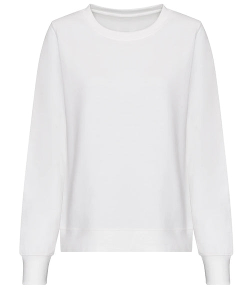 AWDis Ladies Sweatshirt — Arctic White