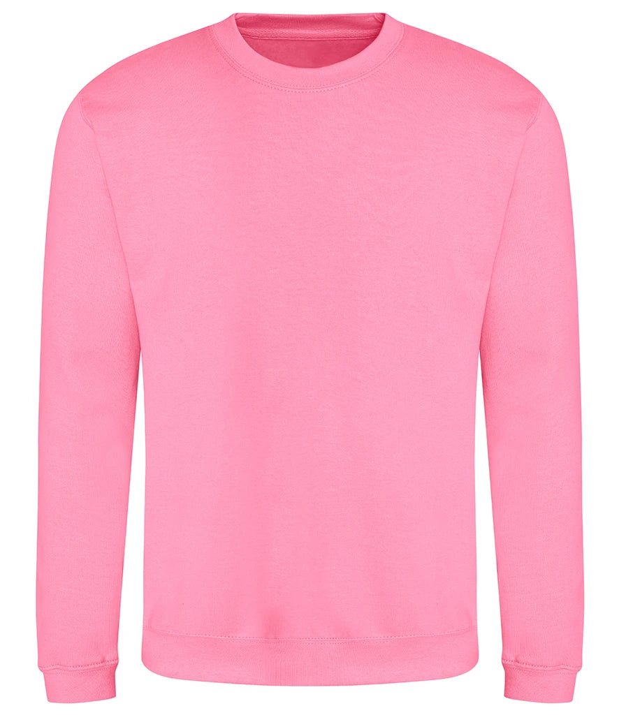 AWDis Sweatshirt — Candyfloss Pink