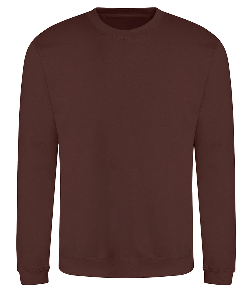 AWDis Sweatshirt — Chocolate Fudge Brownie