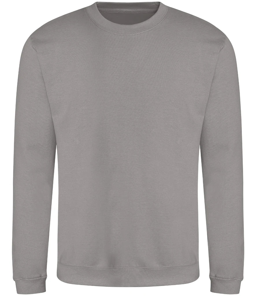 AWDis Sweatshirt — Platinum Grey