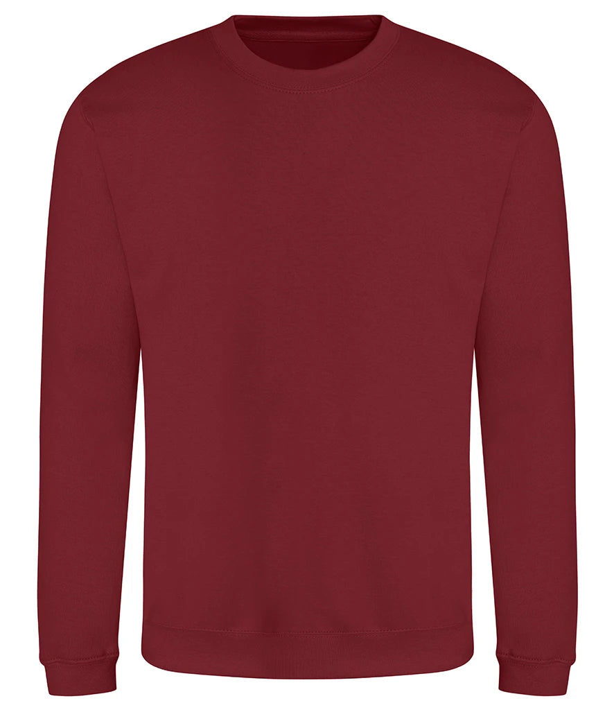 AWDis Sweatshirt — Red Hot Chilli