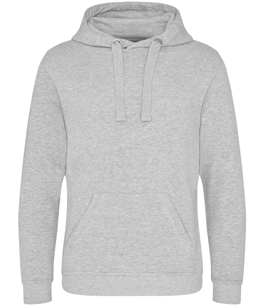 AWDis Graduate Heavyweight Hoodie — Heather Grey