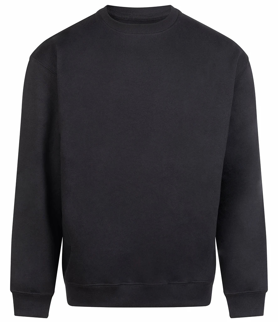 AWDis Vision Heavyweight Sweatshirt — Deep Black