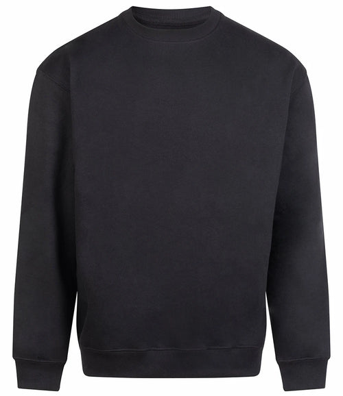 AWDis Vision Heavyweight Sweatshirt — Deep Black