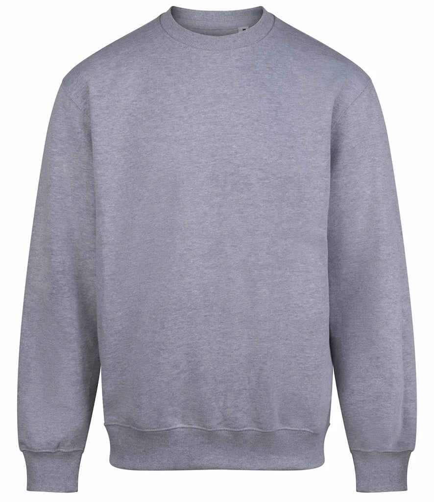 AWDis Vision Heavyweight Sweatshirt — Heather Grey