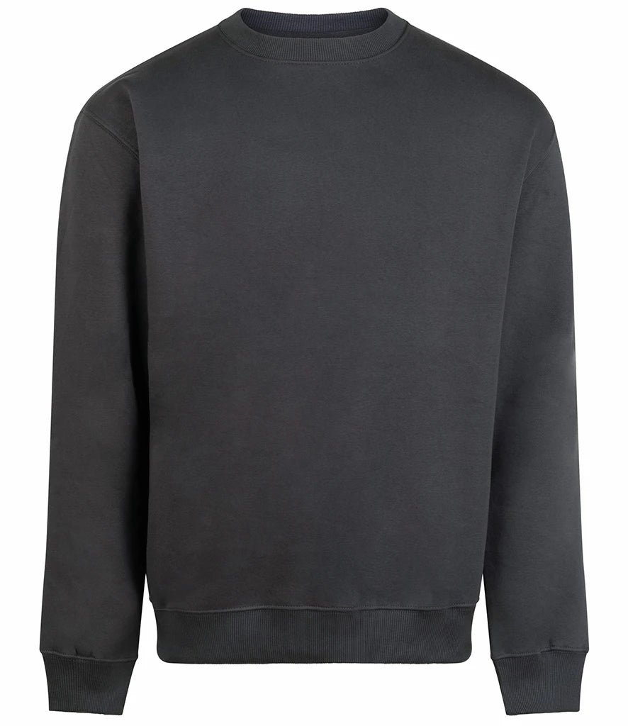 AWDis Vision Heavyweight Sweatshirt — Solid Charcoal