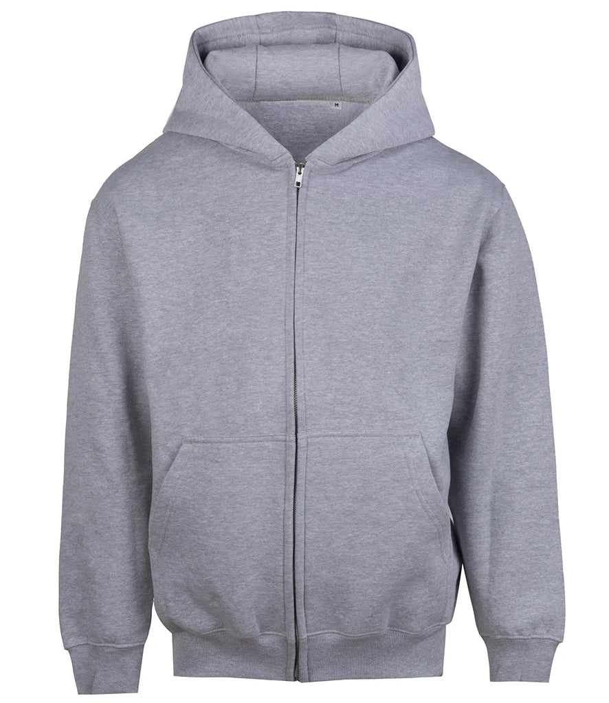 AWDis Vision Heavyweight Zoodie — Heather Grey