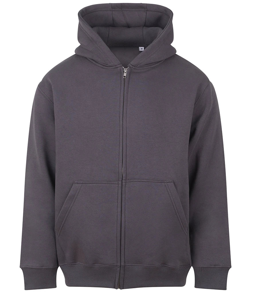AWDis Vision Heavyweight Zoodie — Solid Charcoal